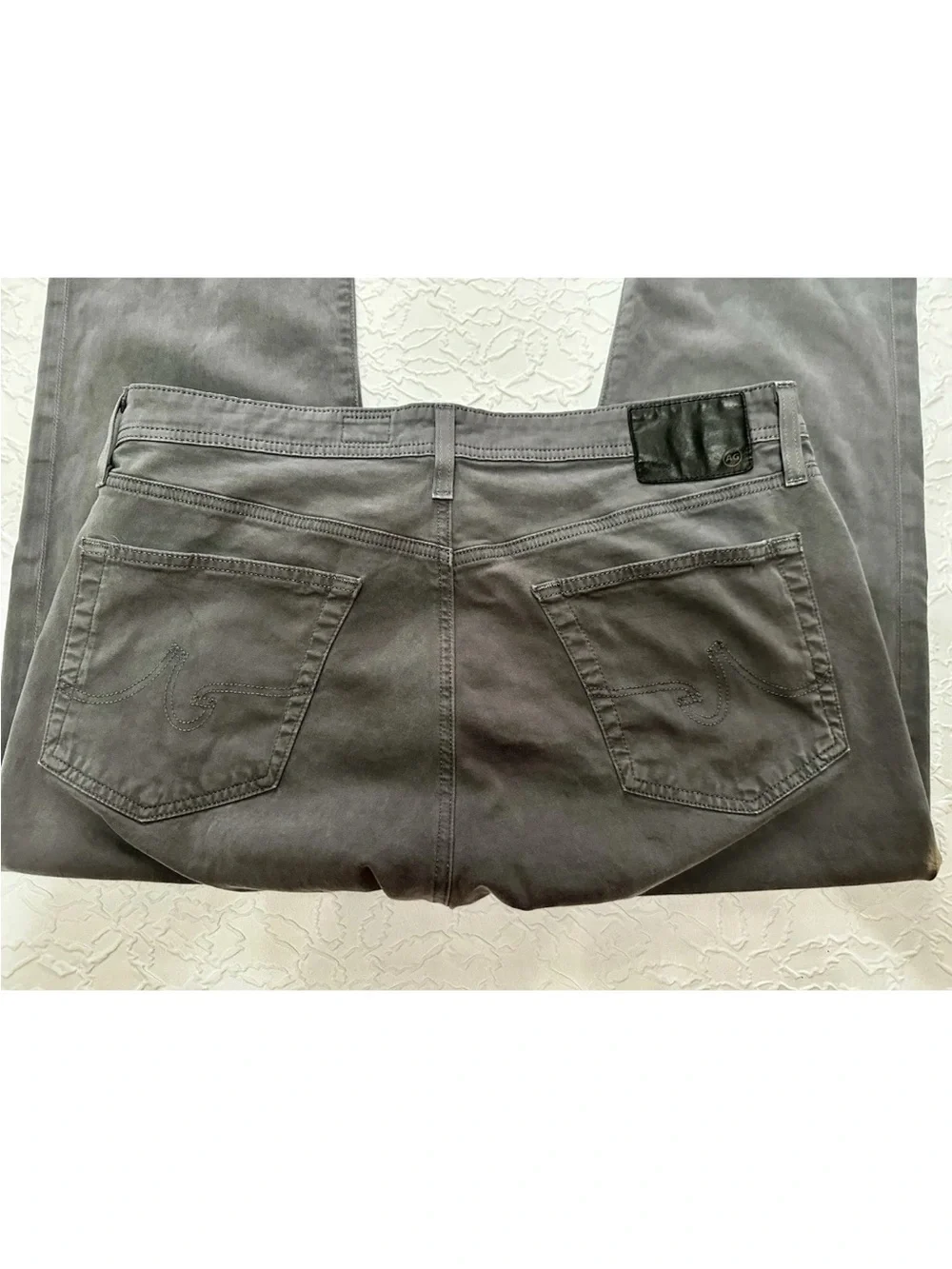 Adriano Goldschmied Men’s 36x34 (Inseam Is 30) Gray Graduate Tailored Leg Pants